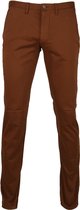 Suitable - Chino Sartre Cognac - Slim-fit - Chino Heren maat 56