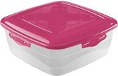 Hega lunchbox London 2,8 liter 24 x 9,5 cm rood