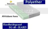 2-Persoons Matras -Polyether SG40 - 25 CM - Stevig ligcomfort - 180x210/25