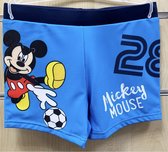 Mickey Mouse zwembroek - blauw - Mickey zwemshort - maat 128
