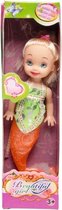 tienerpop Beautiful Girl oranje zeemeermin