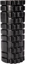 AJ-Sports Foam roller - Massage roller - Grid Trigger point - Fitness roller - Foamroller - Foamrollers - Foam - Fitness - Yoga - Zwart