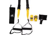 AJ-Sports Suspension trainer TRX Pro - Resistance training - Training straps - Complete TRX training set - Inclusief draagtas -Fitness - Workout