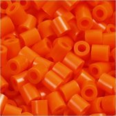 strijkkralen 5 mm 1100 stuks donker oranje