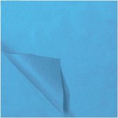 zijdevloeipapier 25 vellen 50 x 70 cm blauw