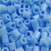 strijkkralen pastel blauw 6000 stuks