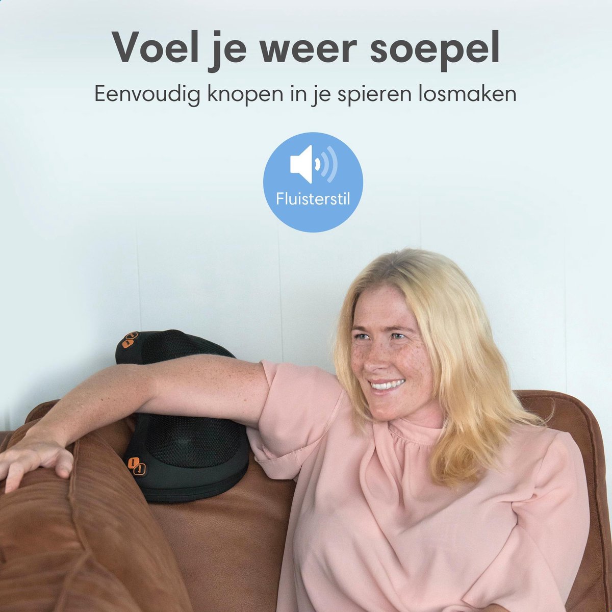 Lifeproducts Shiatsu Massagekussen Draadloos - Elektrisch Nekmassage Apparaat - Massage Apparaten - Nek en Schouder Massage Apparaat - Massageapparaten met Infrarood Verwarming thumbnail 5