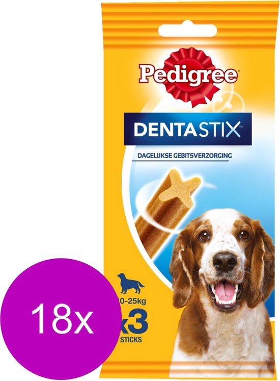 Pedigree Dentastix 3 Pack 77 gr - 18 stuks
