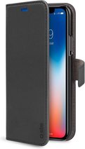 SBS Mobile Pu Wallet Case voor iPhone X / XS - Zwart