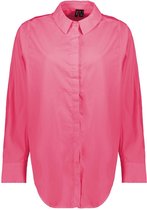 Vero Moda VMMIE L/S OVERSIZED SHIRT Raspberry Rose Dames Blouse - Maat XL