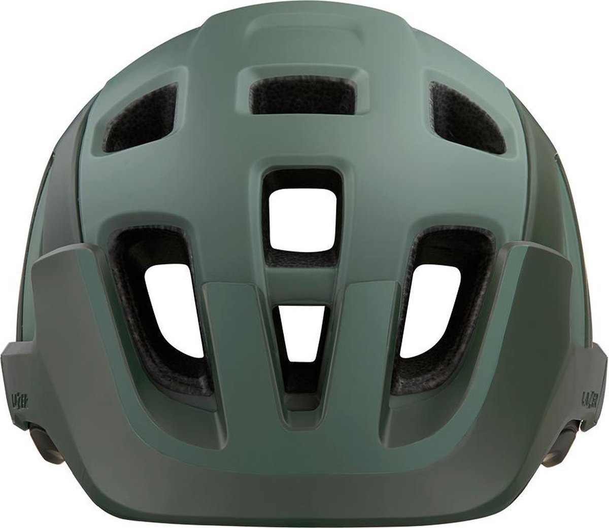 Lazer Jackal MIPS Helmet, matte dark green flash yellow Hoofdomtrek L | 58-61cm