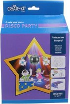 knutselset Create Kit Disco Party