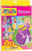 moza√Øekset Glitterprinses karton 1408-delig