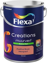 Flexa Creations Muurverf - Extra Mat - Mengkleuren Collectie - Positive Blush - 5 liter
