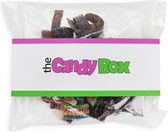 The Candy Box snoep mix snoepzakjes - 'Cola met Kleur' snoep - Gevuld met 200 gram snoep mix - Uitdeel en verjaardag cadeau man, vrouw, kinderen met: Regenboog matten, Cola matten,