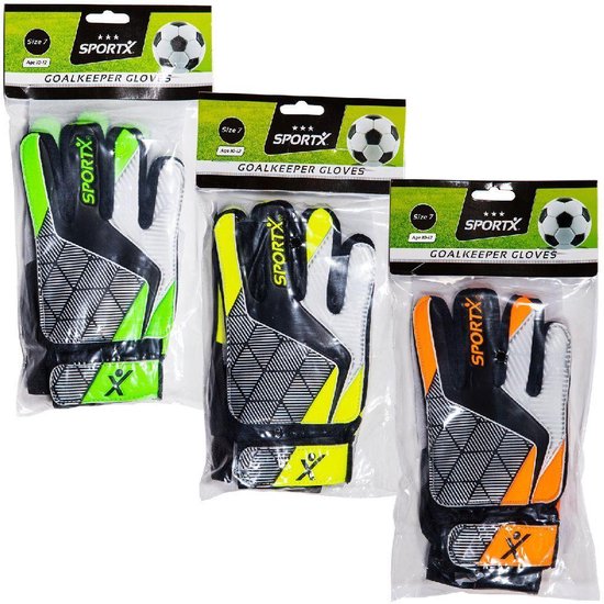 SportX Keeperhandschoenen Maat 7 Assorti | bol.com