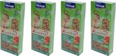 Vitakraft - Rabbit Snack - Nain Lapin Cracker - 2 En 1 Légumes/Betterave - 112 grammes par 4 boites