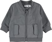 NAME IT NBMOLAV SWEAT CARD BRU Jongens Vest - Maat 74