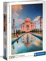 legpuzzel Taj Mahal 37 cm karton blauw 1500 stukjes