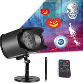 Halloween Projector - Verschillende Animaties - Beamer - Streamen - Halloween afbeeldingen - Halloween decoratie - Flanner®