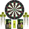 Afbeelding van het spelletje Target Aspar - dartbord - 2 sets - dartpijlen - Michael van Gerwen - darts - dart flights - dart shafts