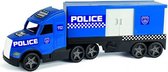 politievoertuig Magic Truck 79 cm blauw/zwart