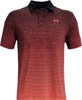 UA Playoff Polo 2.0-Black / Venom Red / Venom Red maat: XS