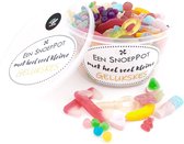 Snoep Pot Gevuld met Snoepjes - 800g - Mengeling - Zuur - Gesuikerd - Zoet - Geschenk