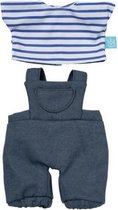 outfit Baby Stella 30,5 cm textiel blauw 3-delig