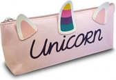 etui unicorn junior 23 cm polyester roze