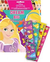 stickerboek Princess meisjes 22 cm papier 50 stickers