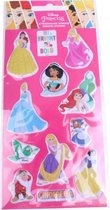 stickervel Cinderella Princess 21 x 10 cm papier roze