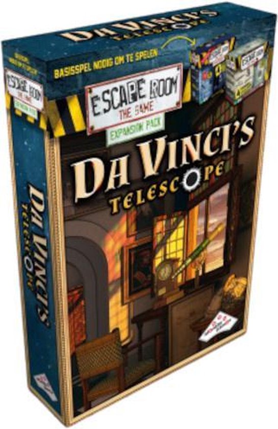 Afbeelding van het spel Escape Room Da Vinci Telescope uitbreidingset