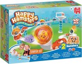 gezelschapsspel Happy Hamsters junior karton 47-delig
