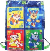 gymtas Paw Patrol junior 5 liter nylon blauw