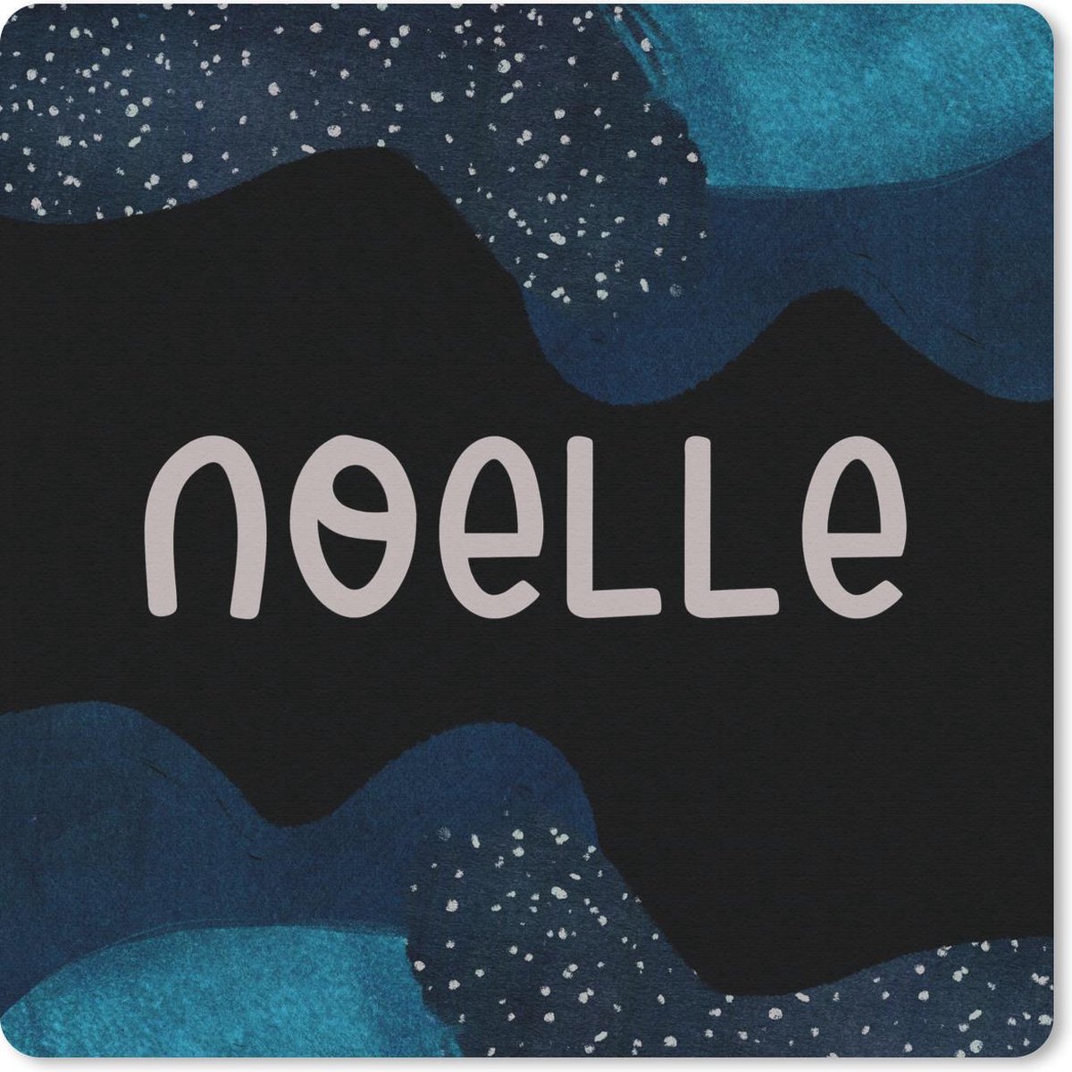 Muismat 20x20 cm - Mousepad Noelle - Pastel - Meisje - Muismatten