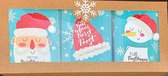 18 Cartes de Noël de Luxe 3D avec Enveloppes|Carte de Noël - Carte de Noël avec enveloppe - Carte de voeux - Boule de Noël - Cadeau de Noël - Carte générale - Fête - Set de 18 pièces