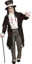 Widmann - Zombie Kostuum - Cockney Zombie Bruidegom - Man - Zwart - Medium - Halloween - Verkleedkleding