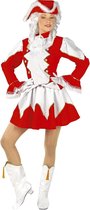 Widmann - Dans & Entertainment Kostuum - Brabantse Majorette Rood - Vrouw - rood - Large - Carnavalskleding - Verkleedkleding