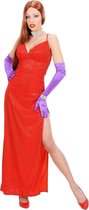 Widmann - Glitter & Glamour Kostuum - Femme Fatale Mata Hari Kostuum Vrouw - rood - Large - Carnavalskleding - Verkleedkleding
