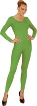 Widmann - Dans & Entertainment Kostuum - Lange Groene Unicolor Body Volwassen - Vrouw - Groen - Medium / Large - Carnavalskleding - Verkleedkleding