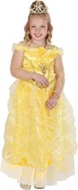 Widmann - Koning Prins & Adel Kostuum - Prinses Sunshine Geel Prinses Cuty Kostuum Meisje - geel - Maat 128 - Carnavalskleding - Verkleedkleding