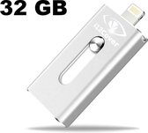 Flashdrive 32GB voor Apple/IOS lightning connector. Flash Drive 32GB USB stick ( iphone / ipod / ipad air 1,2,3, pro, mini)