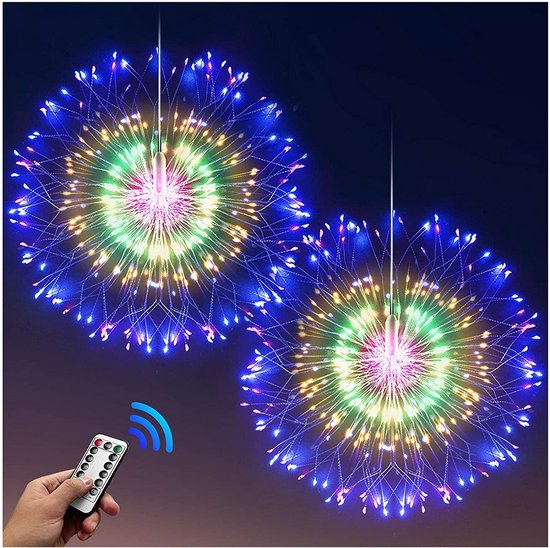 tuin flauw Gevlekt Led Verlichting op batterij - lampjes - fireworks led lights -  sfeerverlichting -... | bol.com