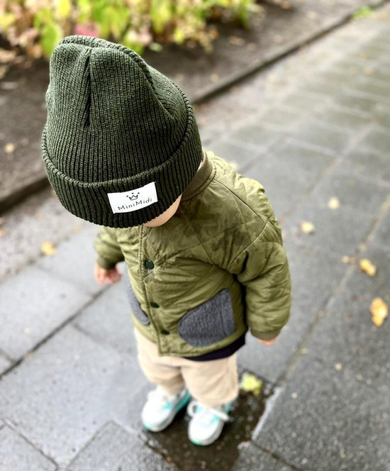 Lot bonnet et chaussons bébé garçon en laine et coton variante 1
