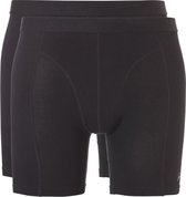 Ten Cate Bamboe boxershort heren Long 2-Pack  - M  - Zwart