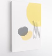 Canvas schilderij - Abstract arts background, Hand drawn textures for wall decoration, invitation, cards, banner and poster. 1 -    – 1771940240 - 50*40 Vertical