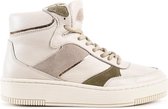 PS Poelman - Esquimo - Dames - Hoge Sneaker - Maat 42 -  Off White