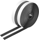 Simple Fix Klittenband - Klittenband Zelfklevend en Isolerend - Velcro - Dubbelzijdig Klittenband - Zwart - 10 Meter