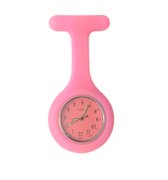 Treasure Trove® Siliconen Roze Verpleegstershorloge - Zusterhorloge - Dames Horloge